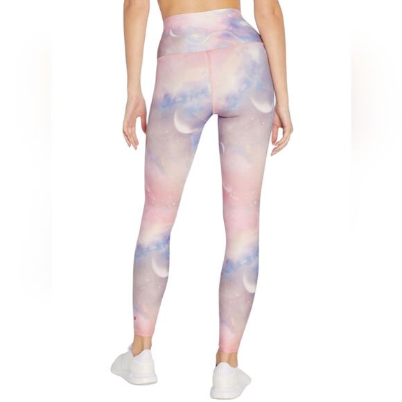 NWT Wildfox High Waisted Cosmic 7/8 Legging | Cosmic Cloudy Wash Small - Picture 3 of 9